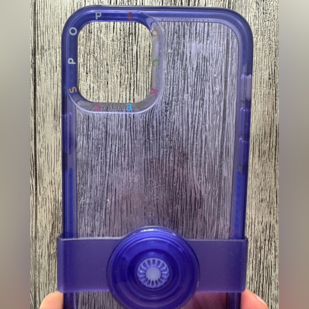 (LIKE NEW) PopSocket iPhone 12 Pro Max Case 💜 - Picture 5 of 6